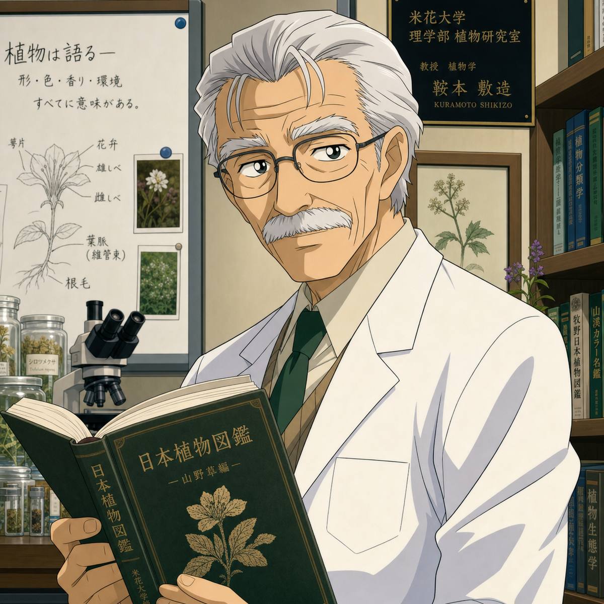 少妇植物研究员张德明